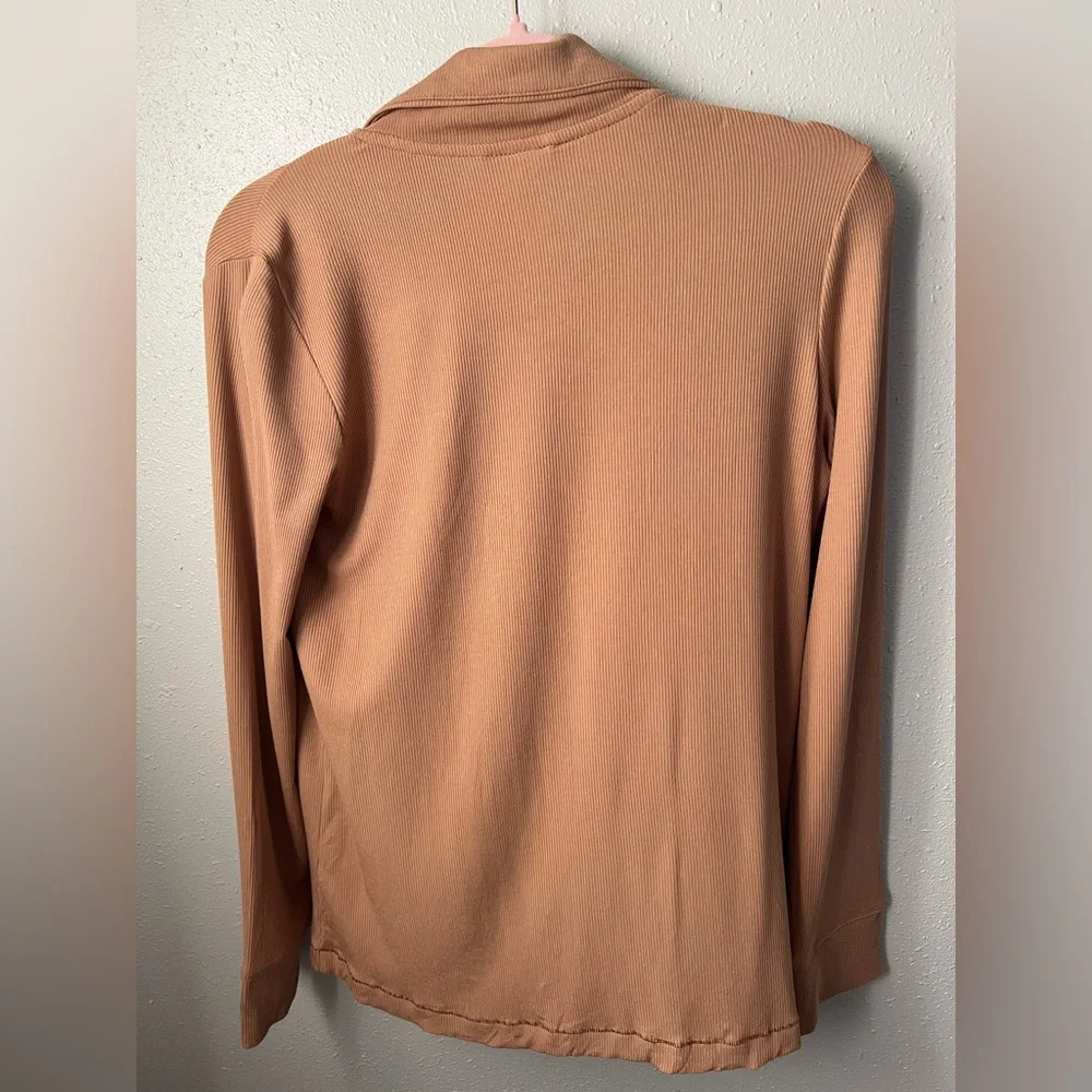 SKIMS Soft Lounge Ribbed Sleep Set in Camel Size XS New - Picture 7 of 12